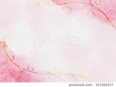 Pink watercolor stains and splatter grunge background texture. paper textured for design templates invitation card Pink watercolor stains and splatter grunge background texture. paper textured for design templates invitation card 101468557