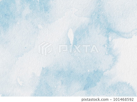 Abstract blue pastel watercolor stains background on watercolor paper textured for design templates invitation card Abstract blue pastel watercolor stains background on watercolor paper textured for design templates invitation card 101468592