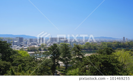 View from Okazaki Castle tower (south) View from Okazaki Castle tower (south) 101469255