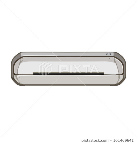 production laminator machine cartoon vector illustration 101469641