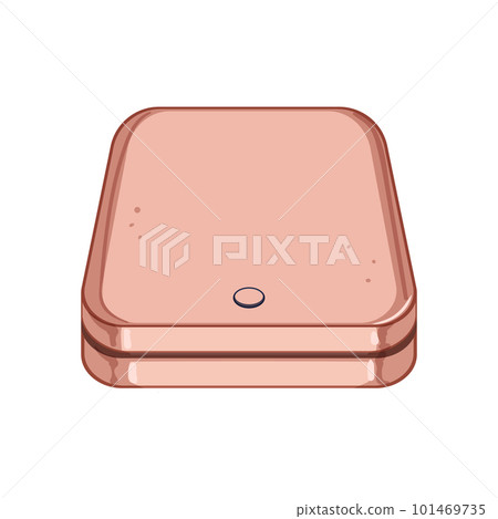 computer compact photo printer cartoon vector illustration 101469735