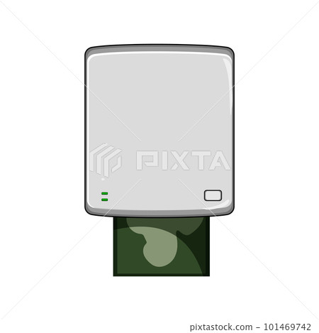 print compact photo printer cartoon vector illustration 101469742