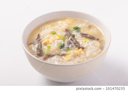Beef Rice Porridge Meat Congee Beef Rice Porridge Meat Congee 101470235