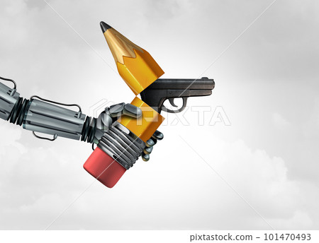 AI Gone Violent 101470493