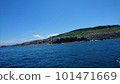 island seen from the sea 101471669