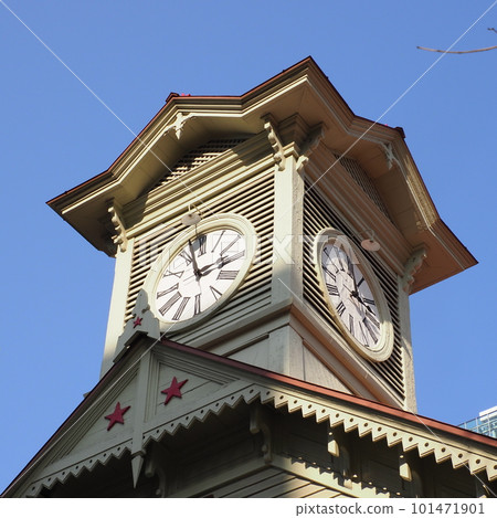 Sapporo Clock Tower Former Sapporo Agricultural College Demonstration Hall 101471901