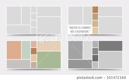 Moodboard template. Photo collage layout. Minimalist Moodboard. Moodboard template. Photo collage layout. Minimalist Moodboard. 101472168