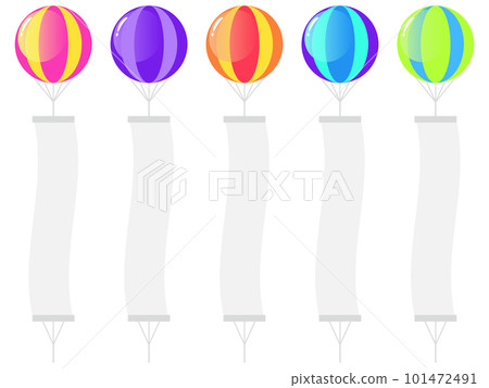 廣告氣球 5 種類型設置 101472491