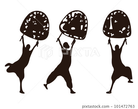 Cambodian traditional art shadow puppets, Sva Ak Toi 101472763