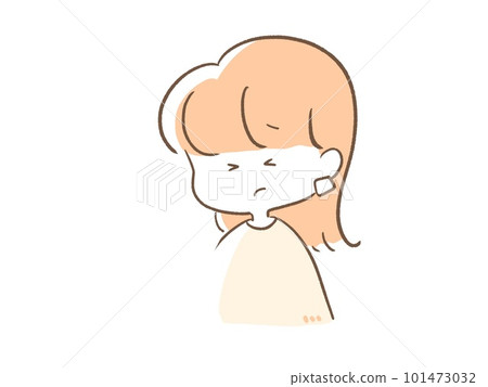 young woman with a sad face young woman with a sad face 101473032