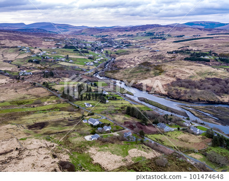 Carrick seen from Teelin in County Donegal, Ireland Carrick seen from Teelin in County Donegal, Ireland 101474648