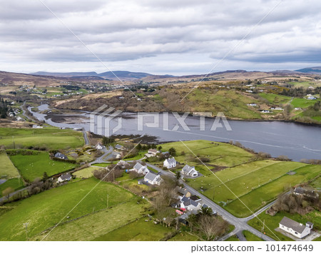 Carrick seen from Teelin in County Donegal, Ireland Carrick seen from Teelin in County Donegal, Ireland 101474649