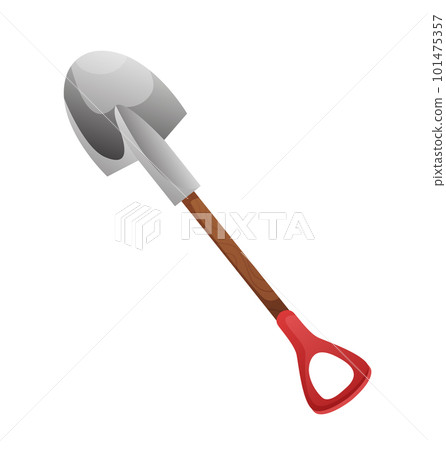 Shovel Camping Equipment vector illustration 101475357