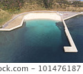 Sakito Seaside Park photographed from above with a drone 101476187