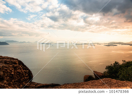 黃昏的瀨戶內海 黃昏的瀨戶內海 101478366