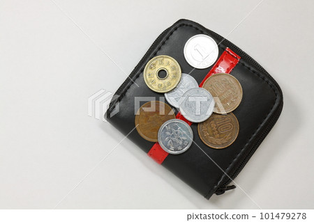 錢包和硬幣 101479278