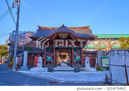 Komyoin Temple and Sanmon Gate in Noborito, Tama Ward, Kawasaki City, Kanagawa Prefecture Komyoin Temple and Sanmon Gate in Noborito, Tama Ward, Kawasaki City, Kanagawa Prefecture 101479461