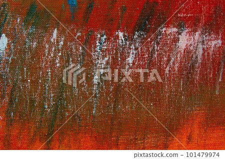 creative background, a spot of colored primer rubbed on the surface of a linen canvas, temporary object, close, toning creative background, a spot of colored primer rubbed on the surface of a linen canvas, temporary object, close, toning 101479974