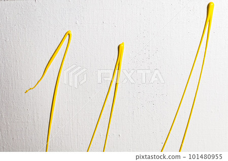 background, texture of brush strokes and splashes of paint, design elements 101480955