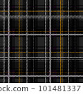 black tartan check seamless pattern 101481337
