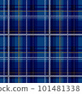 blue tartan seamless pattern 101481338