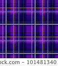 purple tartan seamless pattern 101481340