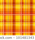 Yellow tartan check seamless pattern 101481343