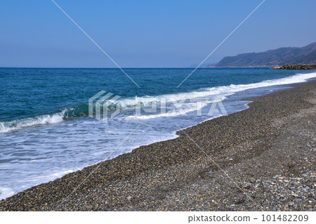 翡翠海灘系魚川海灘 101482209