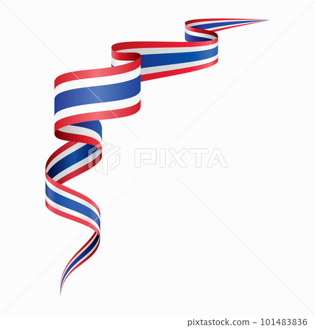 Thai flag wavy abstract background. Vector illustration. Thai flag wavy abstract background. Vector illustration. 101483836