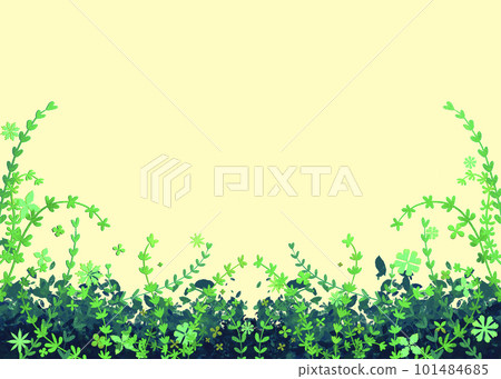 Illustration of a fashionable plant with gentle colors Illustration of a fashionable plant with gentle colors 101484685