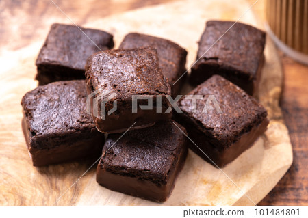 巧克力布朗尼 101484801