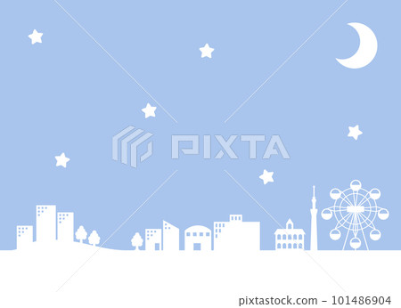 Night skyline 101486904