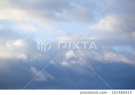 sky seen through clouds 101486914