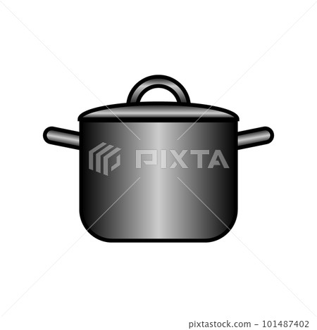 Pan icon on white. 101487402