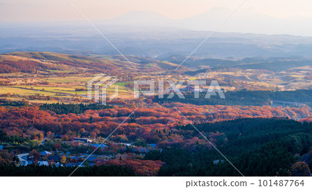 Kuju Mountain Range View from drive-in observatory (Yamanami Highway) Oita Prefecture Kuju Mountain Range View from drive-in observatory (Yamanami Highway) Oita Prefecture 101487764