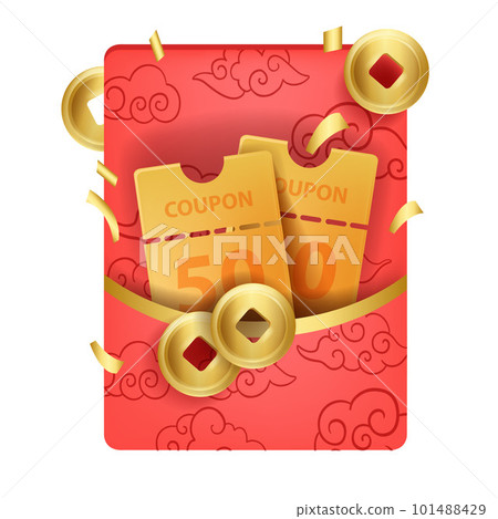 3D coupon pocket 101488429