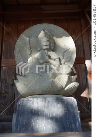 Ina City, Nagano Prefecture Takato Castle Stone Buddha Walk 2022 (Takato Landscape) (Several Temples) (Stone Buddha Artist Sadaharu Moriya) 101488817