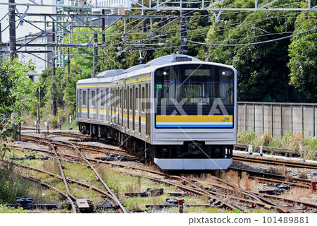 鶴見線淺野JR東日本205系列1100系列T19編隊（中原） 101489881