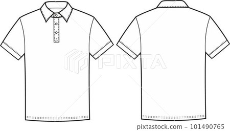 Mens polo t shirt. Fashion CAD. Mens polo t shirt. Fashion CAD. 101490765