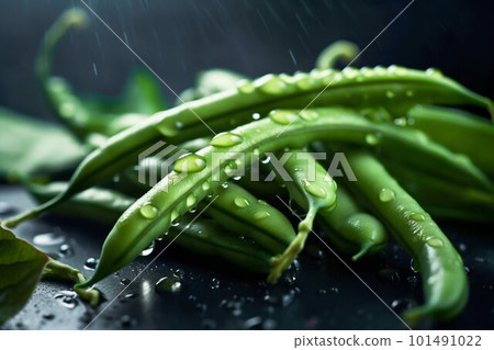 Fresh Green Beans. Generative AI 101491022
