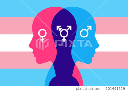 transgender man. choosing your gender yourself. psychological disorder. 101491319