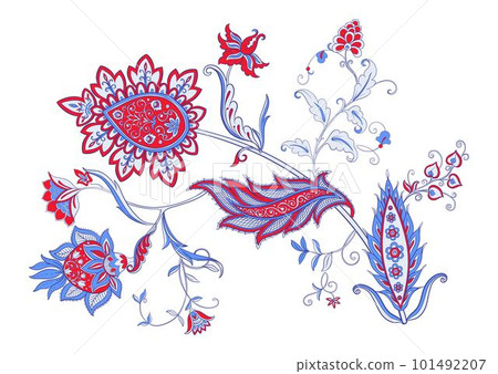 Traditional eastern classical luxury old fashioned floral ornament. Traditional eastern classical luxury old fashioned floral ornament. 101492207