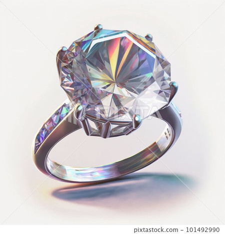 Diamond luxury ring. Generative AI Diamond luxury ring. Generative AI 101492990