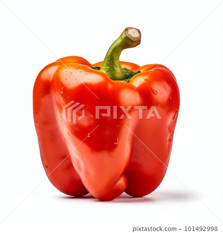 Fat and Juicy raw pepper. Generative AI 101492998