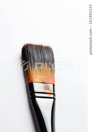 Paint brush on white background. Generative AI Paint brush on white background. Generative AI 101493153
