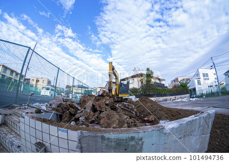 Effective use of open space (building demolition work) Effective use of open space (building demolition work) 101494736