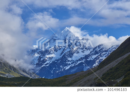 清晨庫克山的景色 清晨庫克山的景色 101496183