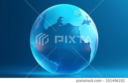 blue digital earth image background blue digital earth image background 101496282