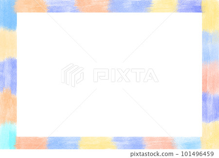 beautiful watercolor frame 101496459