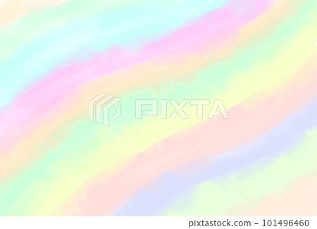 多彩的水彩背景材料 101496460